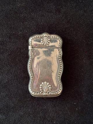 Antique Silver Vesta Case Match Locket