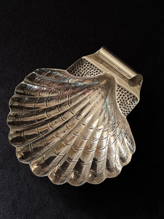 Antique Silver Baptism Shell