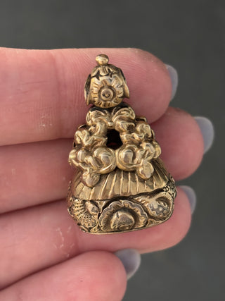 Antique Gold-Filled Victorian Watch Fob Seal Pendant