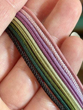 Japanese Silk Kumihimo Cord Necklace