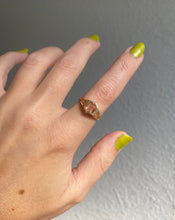 Load image into Gallery viewer, Hexagon Sunstone Ring
