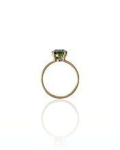 Load image into Gallery viewer, Square Emerald Cut Tourmaline Ring
