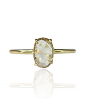 Load image into Gallery viewer, RTS Rose Cut Champagne Diamond Ring
