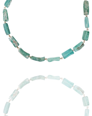 Chunky Ancient Roman Glass Necklace