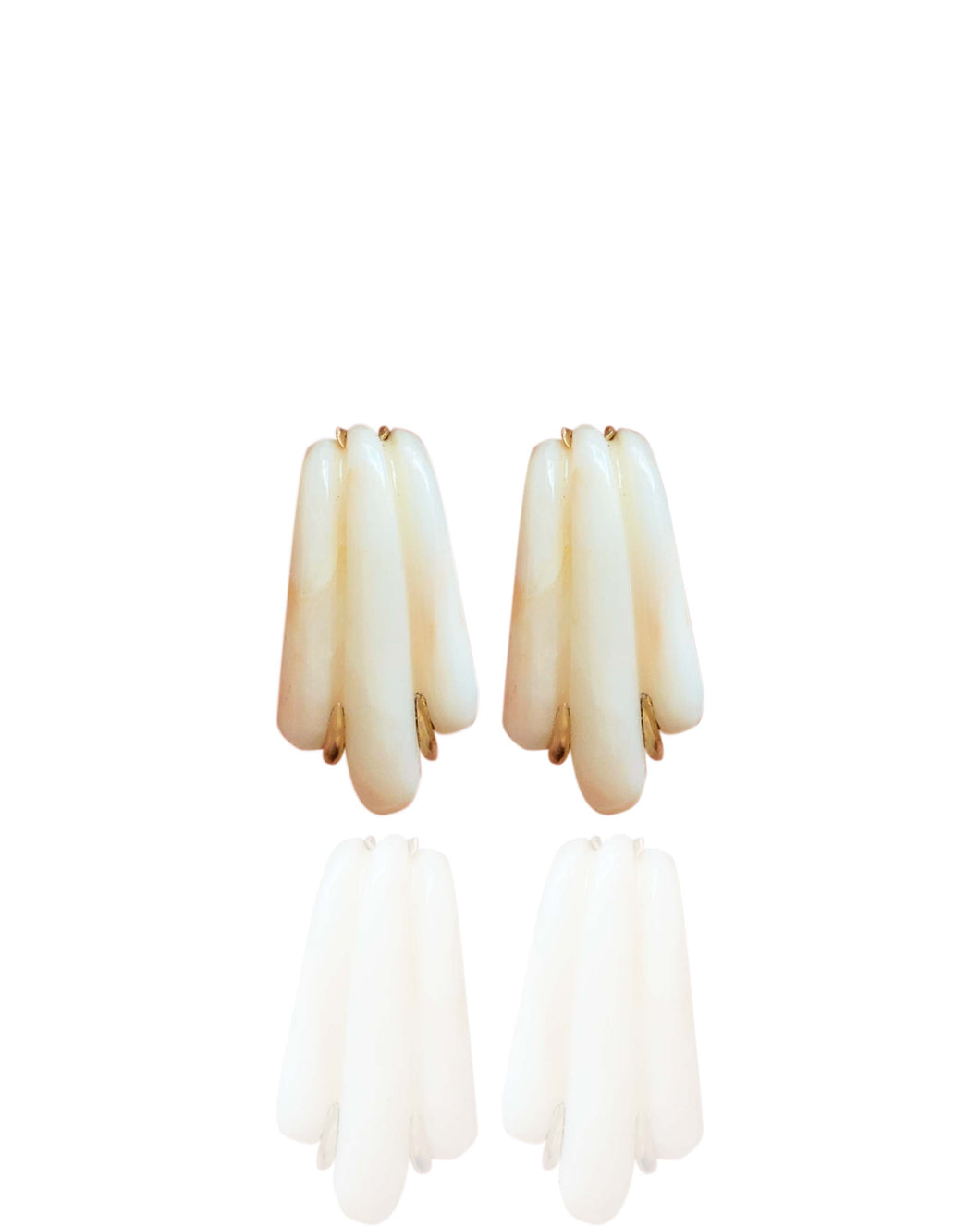 Deco Coral Earrings