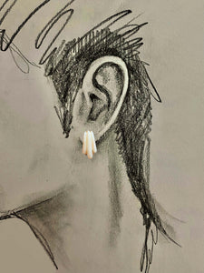 Deco Coral Earrings