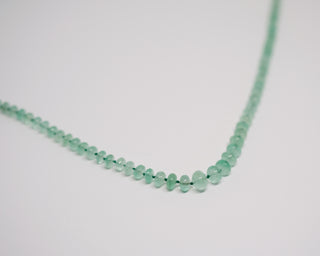 Colombian Emerald Beaded Necklace