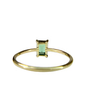 Load image into Gallery viewer, Emerald Cut Tourmaline Ring
