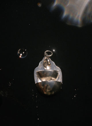 Silver Double Well Fontanella Pendant