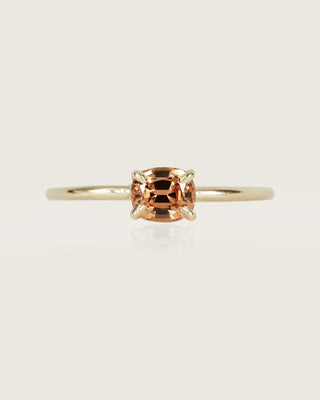 Orange Spessartite Garnet Ring