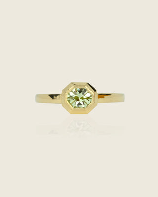 Grossular Garnet Octagon Ring