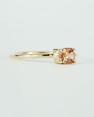 Orange Spessartite Garnet Ring