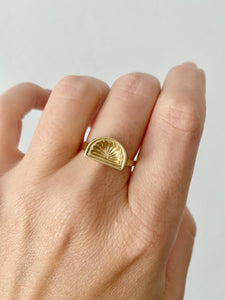 RTS Seashell Signet Ring