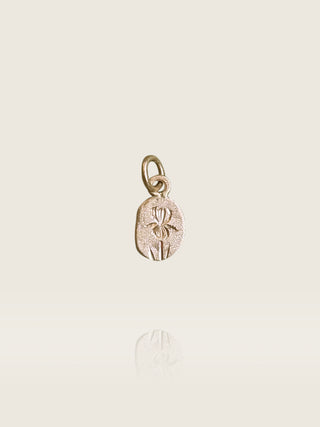 Engraved Iris Charm C