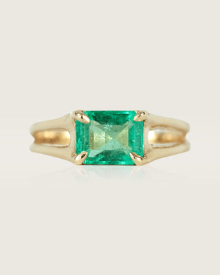 Large Colombian Emerald Ring