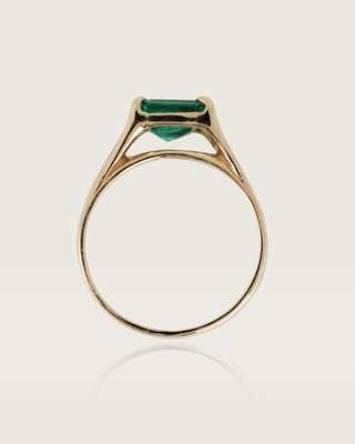 Large Colombian Emerald Ring