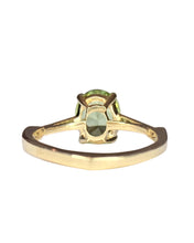 Load image into Gallery viewer, Oval Mint Green Tourmaline Ring
