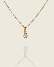 Load image into Gallery viewer, Morganite Drop Charm
