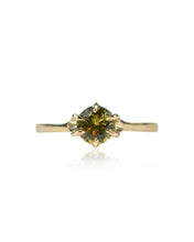 Load image into Gallery viewer, Mariam Tourmaline Ring in Yellow Green
