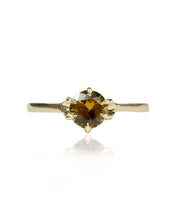 Load image into Gallery viewer, Mariam Tourmaline Ring in Cognac
