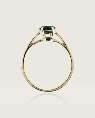 Moss Agate Oval Ring