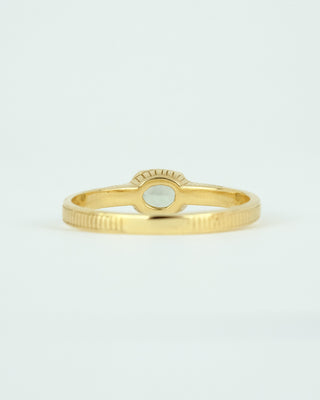 Oval Montana Sapphire Ring