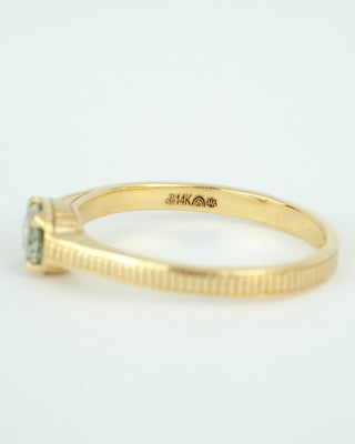 Oval Montana Sapphire Ring