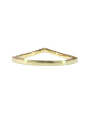 Load image into Gallery viewer, RTS Half Eternity Diamond VOLARE Ring In 14k Yellow Gold
