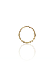 Load image into Gallery viewer, Half Eternity Diamond VOLARE Ring In 14k Yellow Gold
