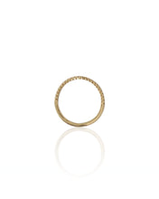 Load image into Gallery viewer, RTS Half Eternity Diamond VOLARE Ring In 14k Yellow Gold
