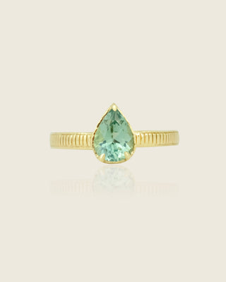 Pear Tourmaline Ring