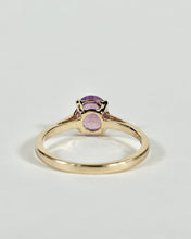 Load image into Gallery viewer, Pink Purple Sapphire Ring
