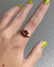 Load and play video in Gallery viewer, Rose Cut Mint Sapphire Ring
