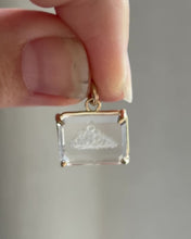 Load and play video in Gallery viewer, Reverse Intaglio Cloud Pendant
