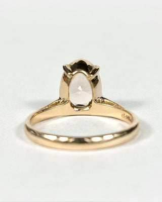 Radiant Tourmaline Ring