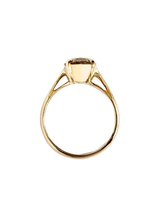 Radiant Tourmaline Ring