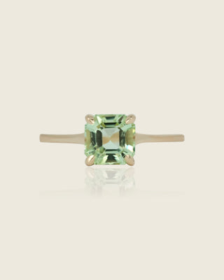 Seafoam Green Tourmaline Ring