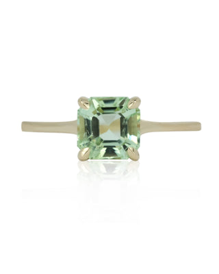 Seafoam Green Tourmaline Ring