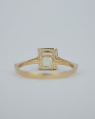 Seafoam Green Tourmaline Ring