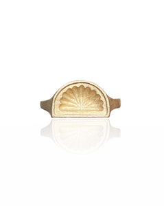 RTS Seashell Signet Ring