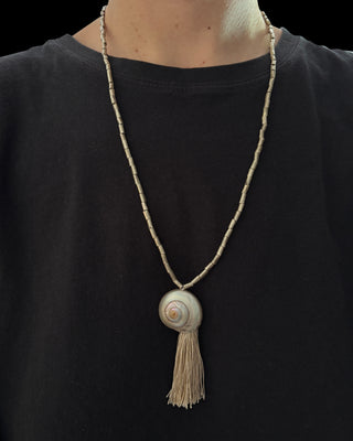 Seashell Tassel Necklace