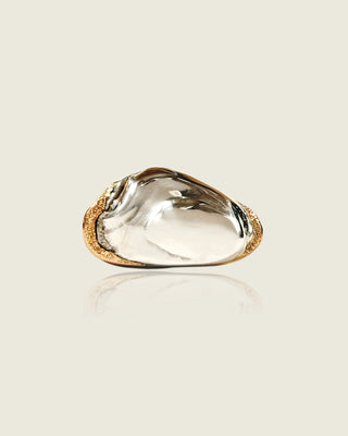 Silver Cloud Pearl Ring Sample