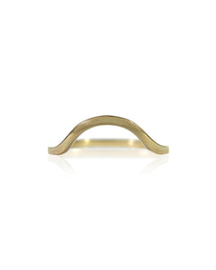 Skinny ONDA Ring In 14k Yellow Gold