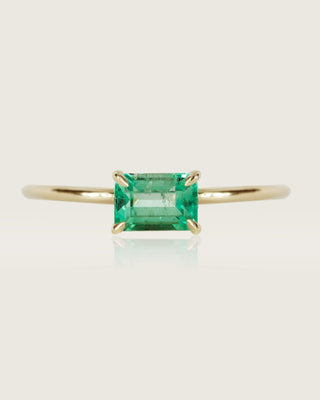 Small Colombian Emerald Ring