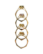 Load image into Gallery viewer, Mariam Tourmaline Ring in Cognac
