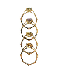 Mariam Tourmaline Ring in Cognac