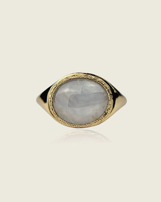 Gray Star Sapphire Ring