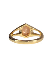 Load image into Gallery viewer, Hexagon Sunstone Ring
