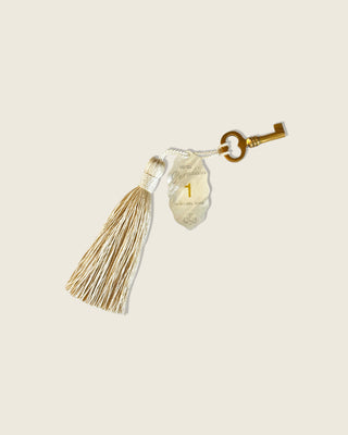 Hotel Paradiso Tassel Key Fob