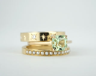 Seafoam Green Tourmaline Ring